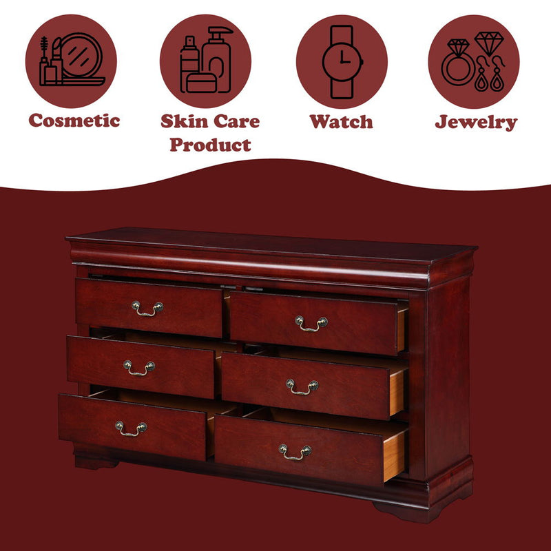 Louis Philippe - Dresser - R&R Furniture Gallery (Fountain Valley, CA)