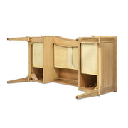 Dauphin - 5 Drawer Executive Desk - R&R Furniture Gallery (Fountain Valley, CA)