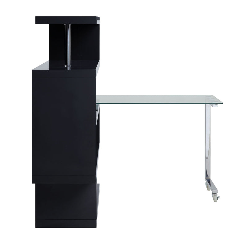Buck II - Writing Desk With Bookshelf - R&R Furniture Gallery (Fountain Valley, CA)