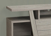 TV Stand, Console, Media Entertainment Center, Storage Drawers, Contemporary & Modern - Taupe - R&R Furniture Gallery (Fountain Valley, CA)