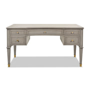 Dauphin - 5 Drawer Executive Desk - R&R Furniture Gallery (Fountain Valley, CA)