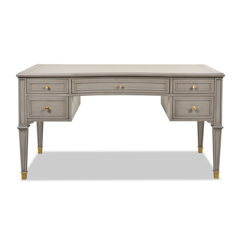 Dauphin - 5 Drawer Executive Desk - R&R Furniture Gallery (Fountain Valley, CA)