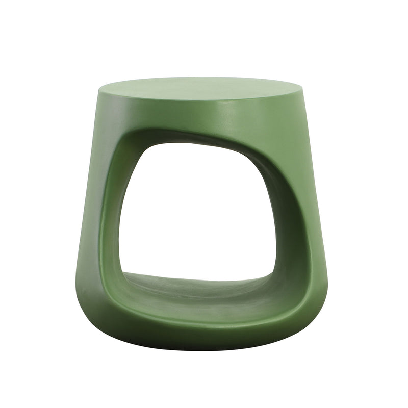 Owens - Outdoor Side Table - Olive Green