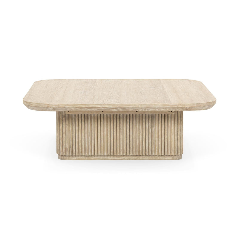 Vander - Solid Wood Square Coffee Table - R&R Furniture Gallery (Fountain Valley, CA)