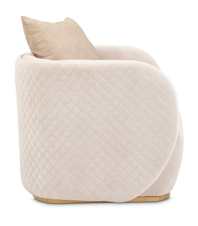 Ariana - Velvet Accent Chair - R&R Furniture Gallery (Fountain Valley, CA)