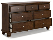 Danabrin - Dresser - Brown - R&R Furniture Gallery (Fountain Valley, CA)