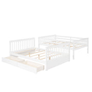Bunk Bed With Ladders And 2 Storage Drawers - R&R Furniture Gallery (Fountain Valley, CA)