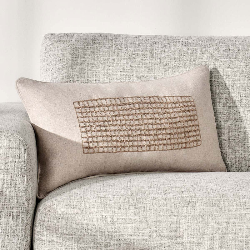 Modern Perspective - MP Siena Pillow - Natural