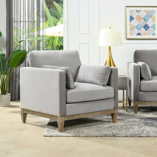 Knox - Modern Farmhouse Arm Chair - R&R Furniture Gallery (Fountain Valley, CA)