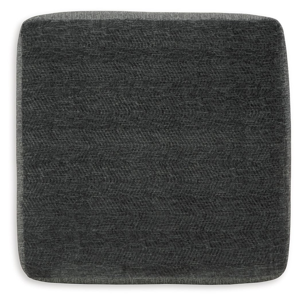 Biddeford - Oversized Accent Ottoman - Shadow - R&R Furniture Gallery (Fountain Valley, CA)