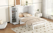 Murphy Bed With Shelves, Drawers And USB Ports - R&R Furniture Gallery (Fountain Valley, CA)