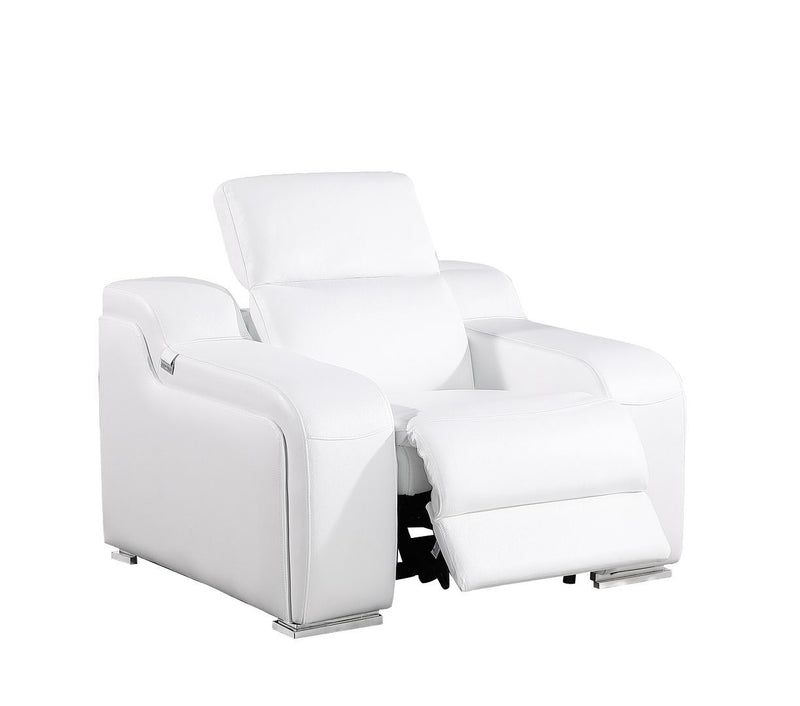 1116 - 6-Piece Modular Power Reclining Sofa, Loveseat & Chair Set In With 5 Power Recliners & Power Headrests