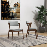 Edwin - Mid-Century Modern Dining Chair (Set of 2) - R&R Furniture Gallery (Fountain Valley, CA)