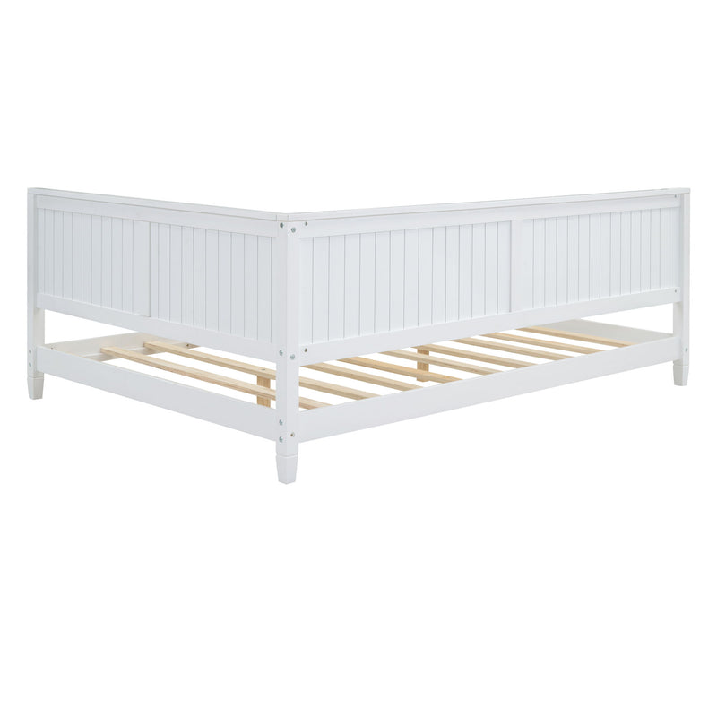 Modern DreamHaus daybed sofa bed with sleek design, featuring plush cushions and a sturdy wooden frame for versatile lounging.