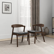 Dakota - Mid-Century Modern Dining Chair (Set of 2) - R&R Furniture Gallery (Fountain Valley, CA)