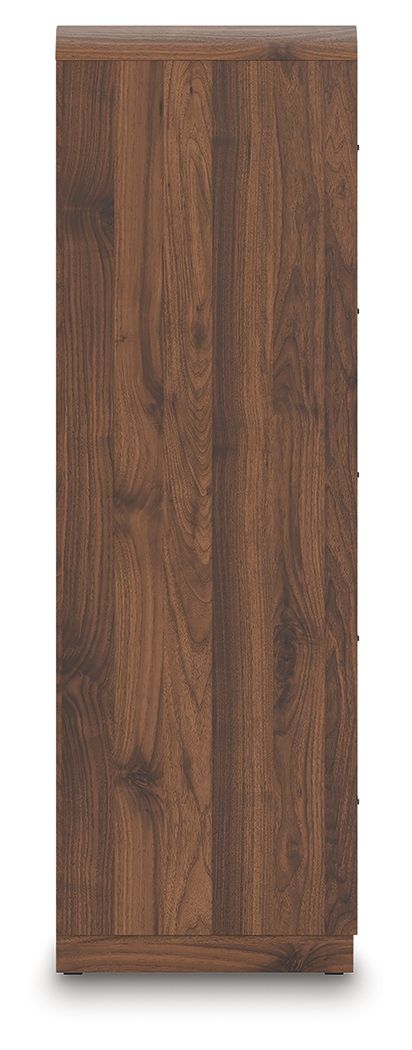 Fortlorn - Five Drawer Chest - Walnut Brown - R&R Furniture Gallery (Fountain Valley, CA)