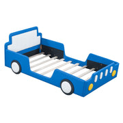 Race Car Shaped Platform Bed With Wheels - R&R Furniture Gallery (Fountain Valley, CA)