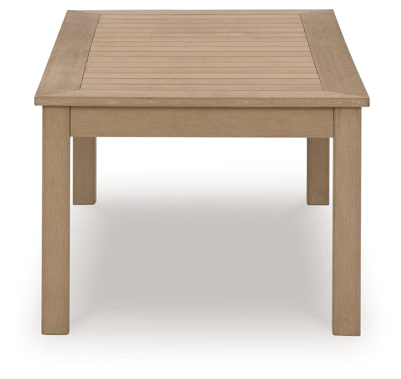 Hallow Creek - Rectangular Cocktail Table - Driftwood - R&R Furniture Gallery (Fountain Valley, CA)