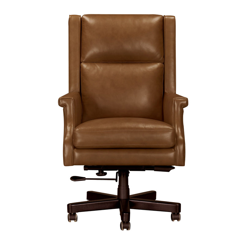 Dc132 - Leather Desk Chair - R&R Furniture Gallery (Fountain Valley, CA)