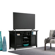 Amherst - TV Media Stand, Handcrafted - R&R Furniture Gallery (Fountain Valley, CA)