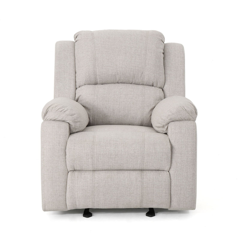 Supreme Comfort Manual Recliner Chair - R&R Furniture Gallery (Fountain Valley, CA)
