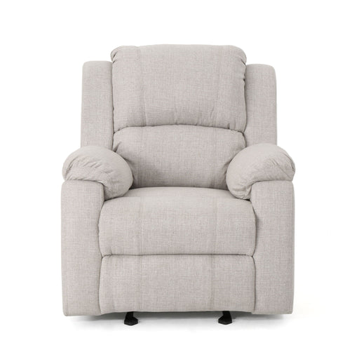 Supreme Comfort Manual Recliner Chair - R&R Furniture Gallery (Fountain Valley, CA)