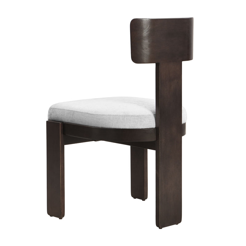 Upholstered Dining Fabric Side Chairs (Set of 2) - R&R Furniture Gallery (Fountain Valley, CA)