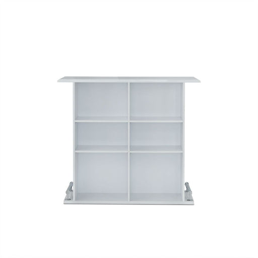 Kite - Bar Table - White High Gloss - R&R Furniture Gallery (Fountain Valley, CA)