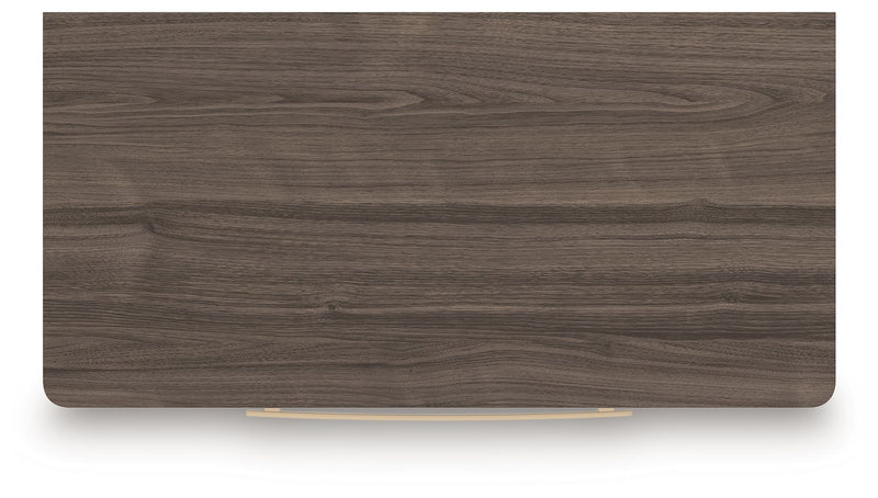 Kendanport - Five Drawer Chest - Brown / White - R&R Furniture Gallery (Fountain Valley, CA)