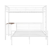 Bunk Bed With Desk, Ladder And Quality Slats For Bedroom - R&R Furniture Gallery (Fountain Valley, CA)