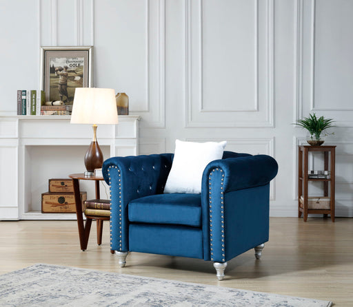 Contemporary lounge chair by Glory Furniture with sleek design, plush upholstery, and modern armchair style for stylish living spaces.