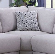 Penelope - Fabric Reversible Modular Sectional Sofa With Ottoman And Pillows - R&R Furniture Gallery (Fountain Valley, CA)