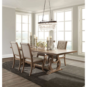 Fremont - Dining Set With Tufted Chairs