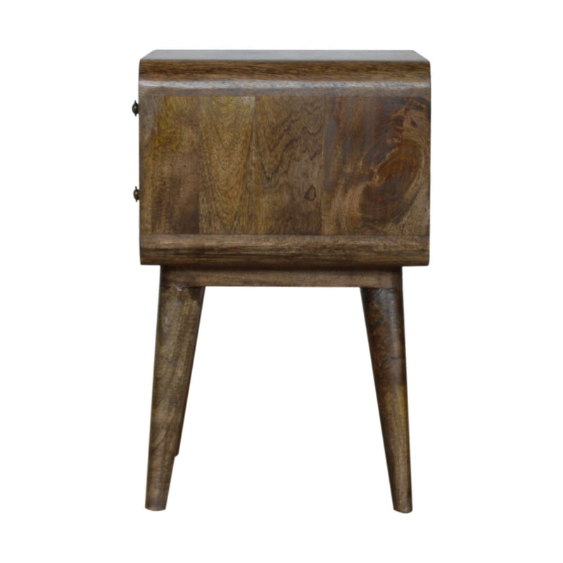 Curved Nightstand - R&R Furniture Gallery (Fountain Valley, CA)