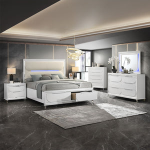 Tarian - Dresser - Pearl White