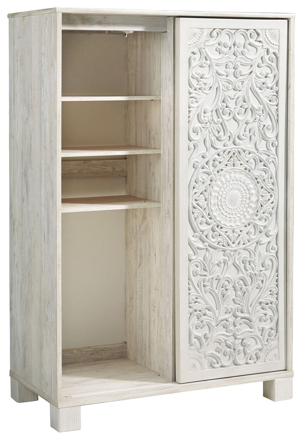 Paxberry - Dressing Chest - Whitewash - R&R Furniture Gallery (Fountain Valley, CA)