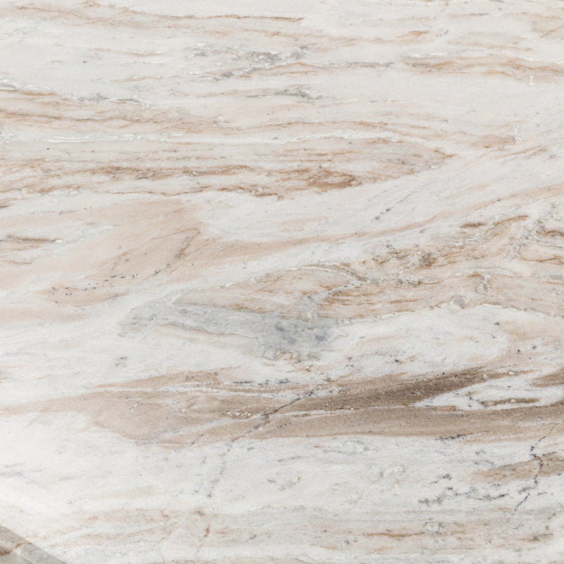 Bowman - Marble Rectangular Coffee Table - Rusty Gray - R&R Furniture Gallery (Fountain Valley, CA)