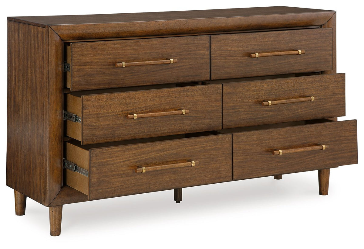 Lyncott - Dresser - Brown - R&R Furniture Gallery (Fountain Valley, CA)