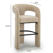 Malone - Stool - R&R Furniture Gallery (Fountain Valley, CA)