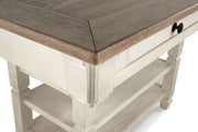 Bolanburg - Rectangular Dining Room Counter Table - Beige - R&R Furniture Gallery (Fountain Valley, CA)