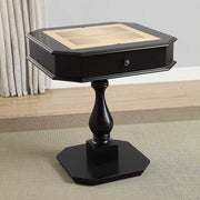 Bishop - Wood Game Table - Black - R&R Furniture Gallery (Fountain Valley, CA)