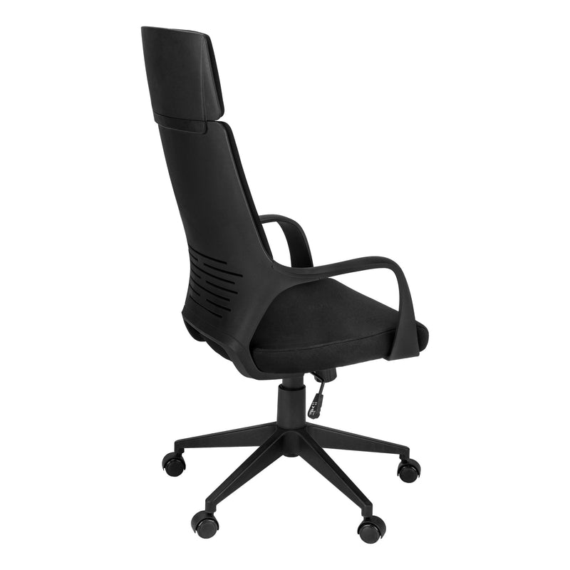 Office Swivel Chair, Adjustable Height, Ergonomic, Armrests, Contemporary & Modern - R&R Furniture Gallery (Fountain Valley, CA)