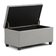 Sienna - Upholstered Storage Ottoman Bench - R&R Furniture Gallery (Fountain Valley, CA)