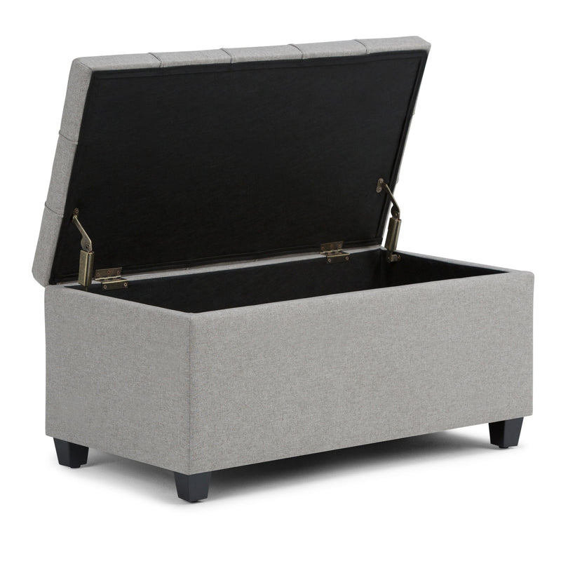 Sienna - Upholstered Storage Ottoman Bench - R&R Furniture Gallery (Fountain Valley, CA)