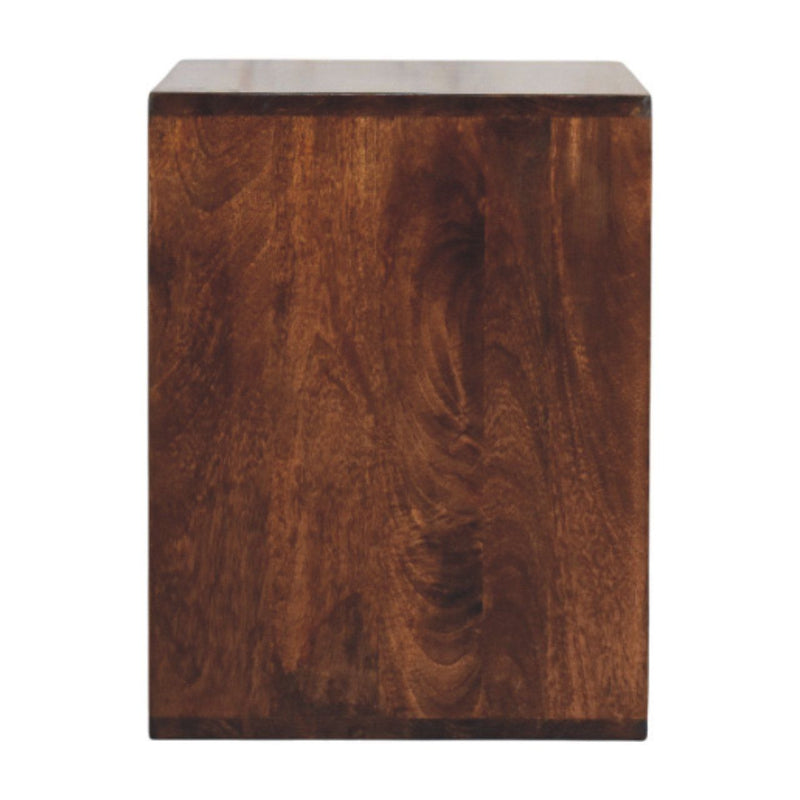 Solis - Open Side Table - Brown - R&R Furniture Gallery (Fountain Valley, CA)