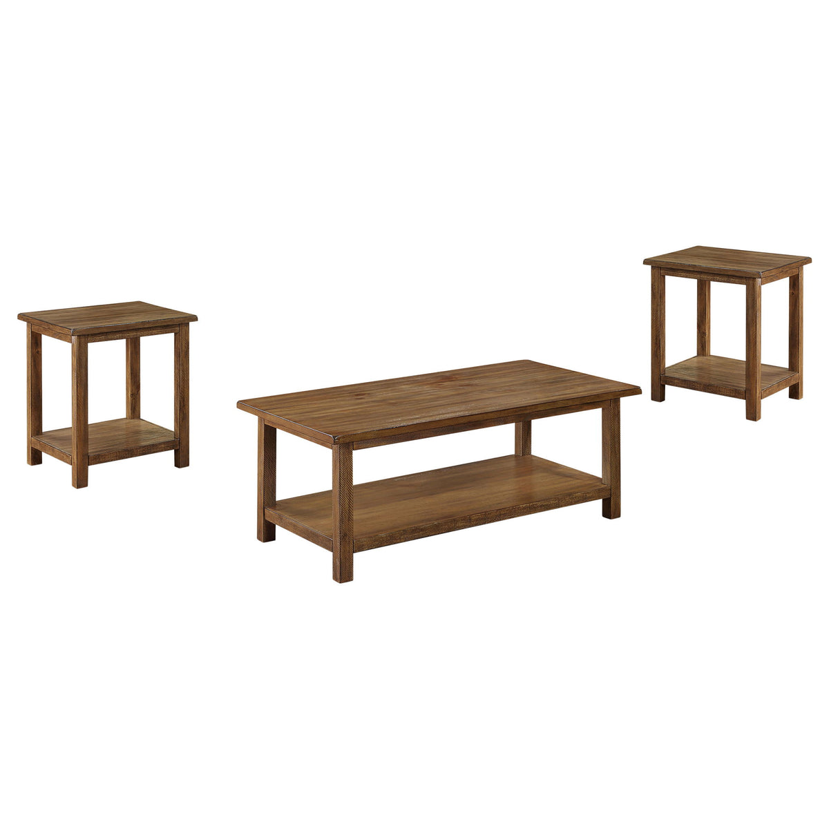 Castleton - Coffee And End Table Set With Storage
