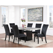 Sheena - 5 Pieces Dining Table Set - Black - R&R Furniture Gallery (Fountain Valley, CA)