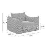 Saint Tropez - Stuffed Outdoor Armchair - R&R Furniture Gallery (Fountain Valley, CA)