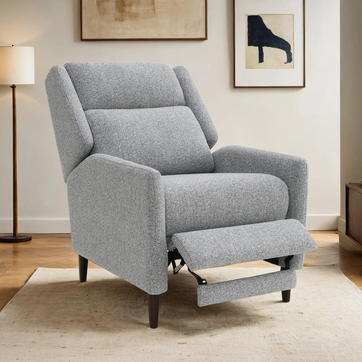 Psyche - Pushback Recliner, Gray