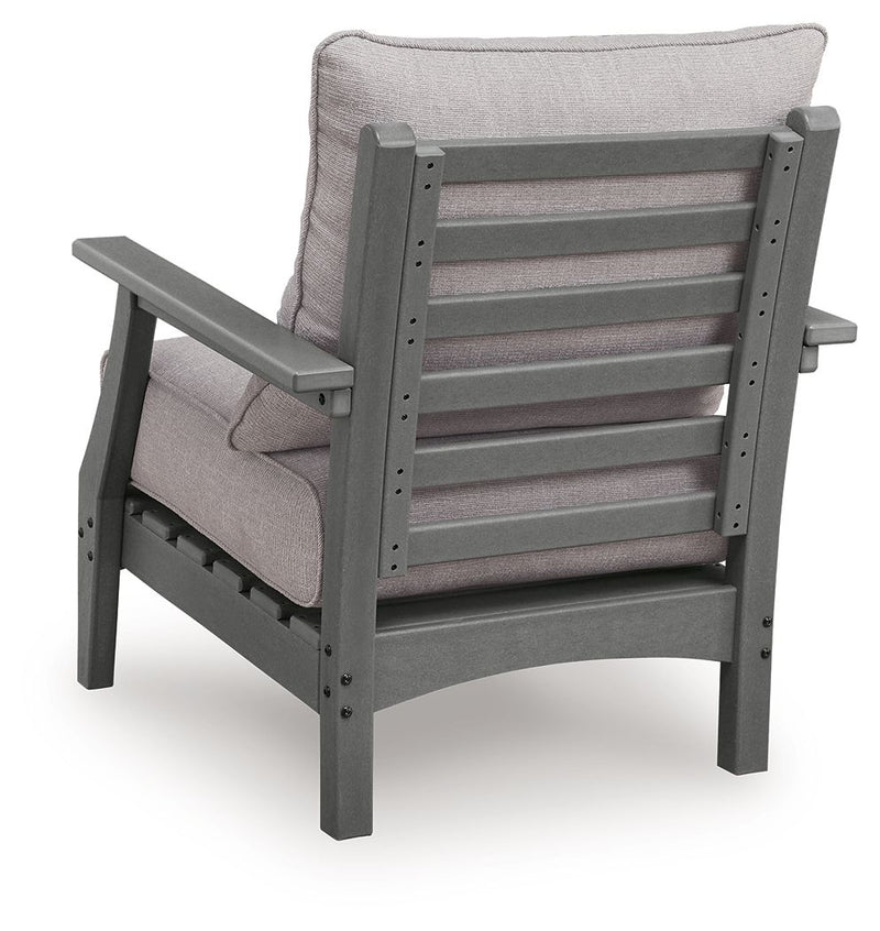 Cove Beach - Lounge Chair With Cushion (Set of 2) - Gray - R&R Furniture Gallery (Fountain Valley, CA)
